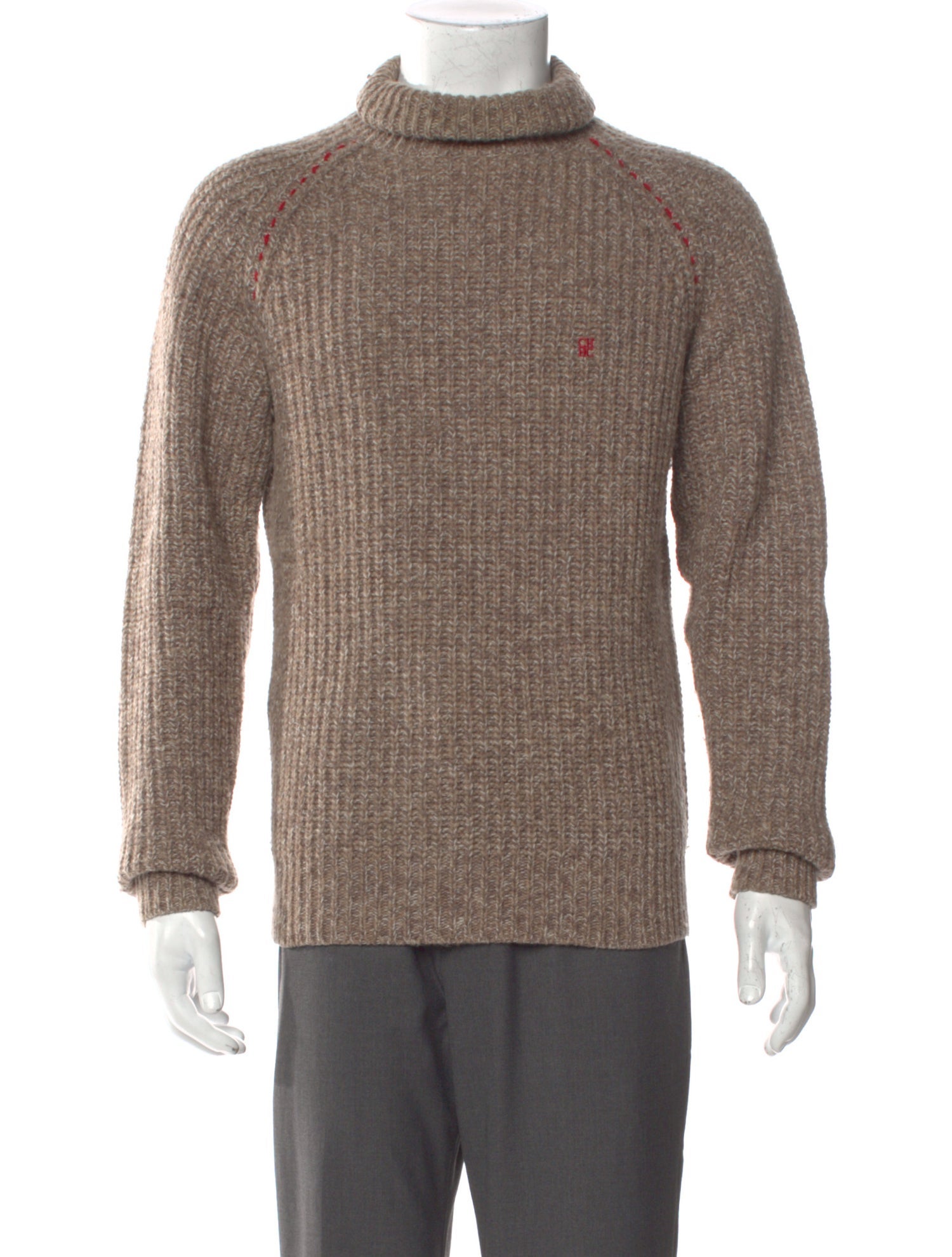 CH Carolina Herrera Lambswool Turtleneck Pullover