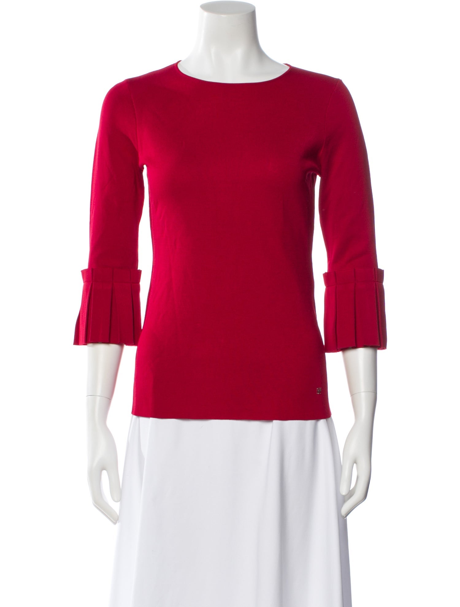 CH Carolina Herrera Scoop Neck Sweater