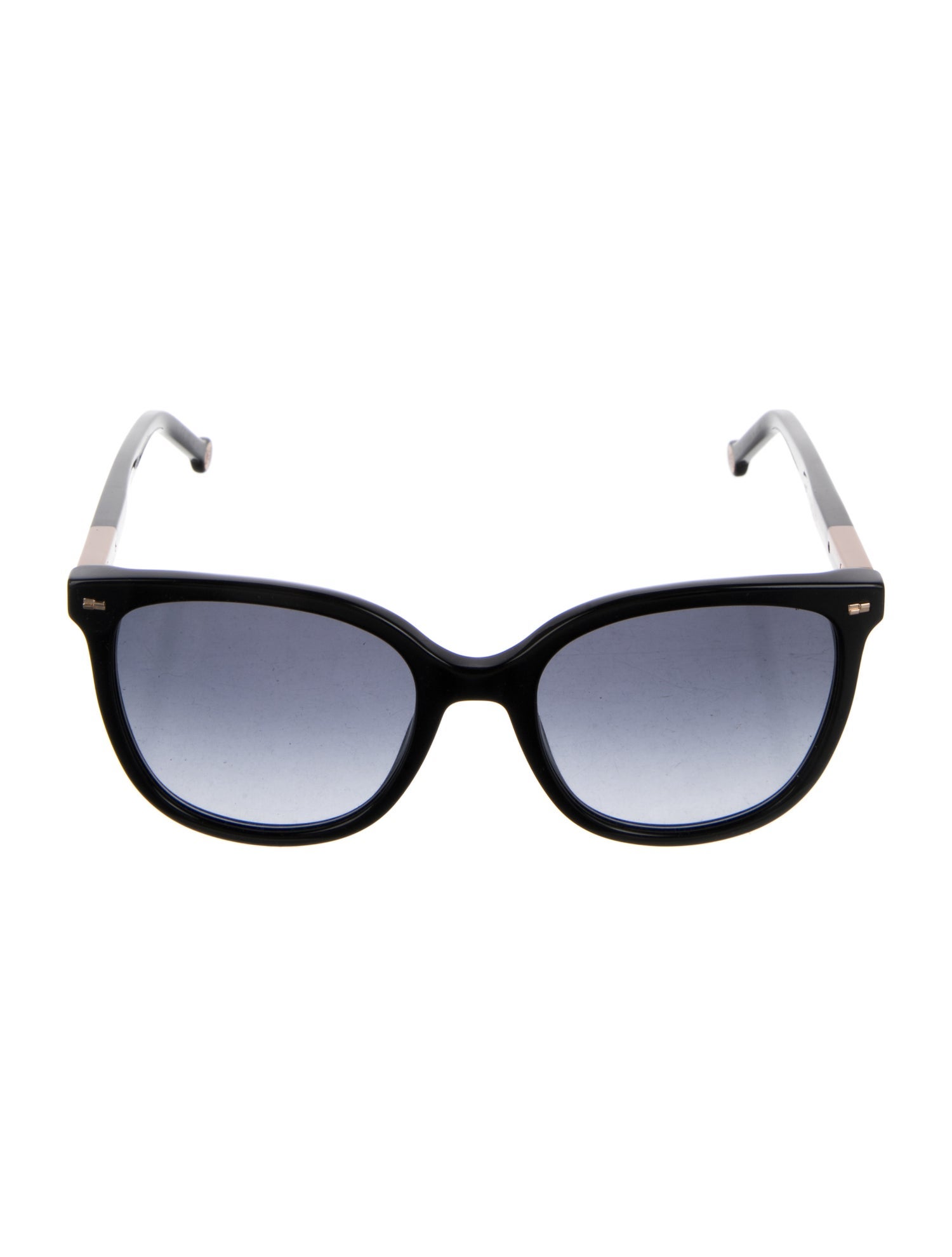 CH Carolina Herrera Signature Logo Wayfarer Sunglasses