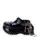 Christian Cowan x Crocs Rubber Chain-Link Accents Mules