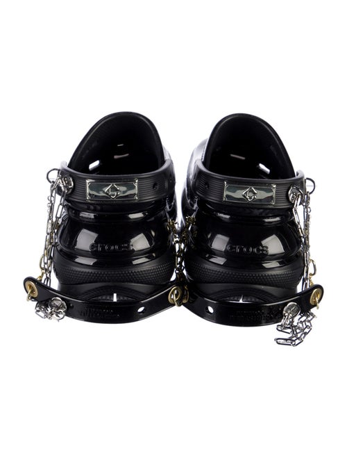 Christian Cowan x Crocs Rubber Chain-Link Accents Mules