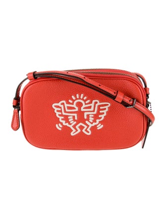 Coach x Keith Haring Leather Crossbody Bag