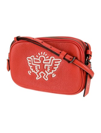 Coach x Keith Haring Leather Crossbody Bag