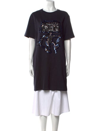 Coach x Keith Haring Graphic Print Mini Dress