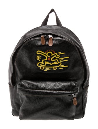 Coach x Keith Haring Leather Backpack