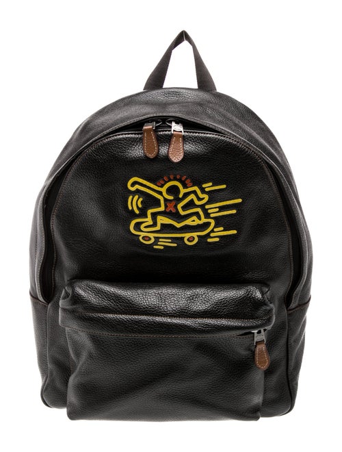 Coach x Keith Haring Leather Backpack