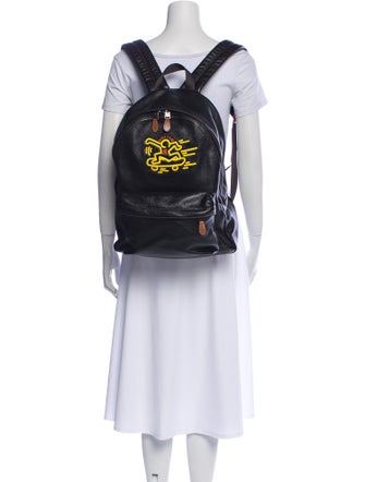 Coach x Keith Haring Leather Backpack