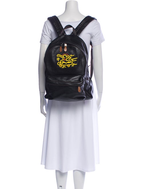 Coach x Keith Haring Leather Backpack