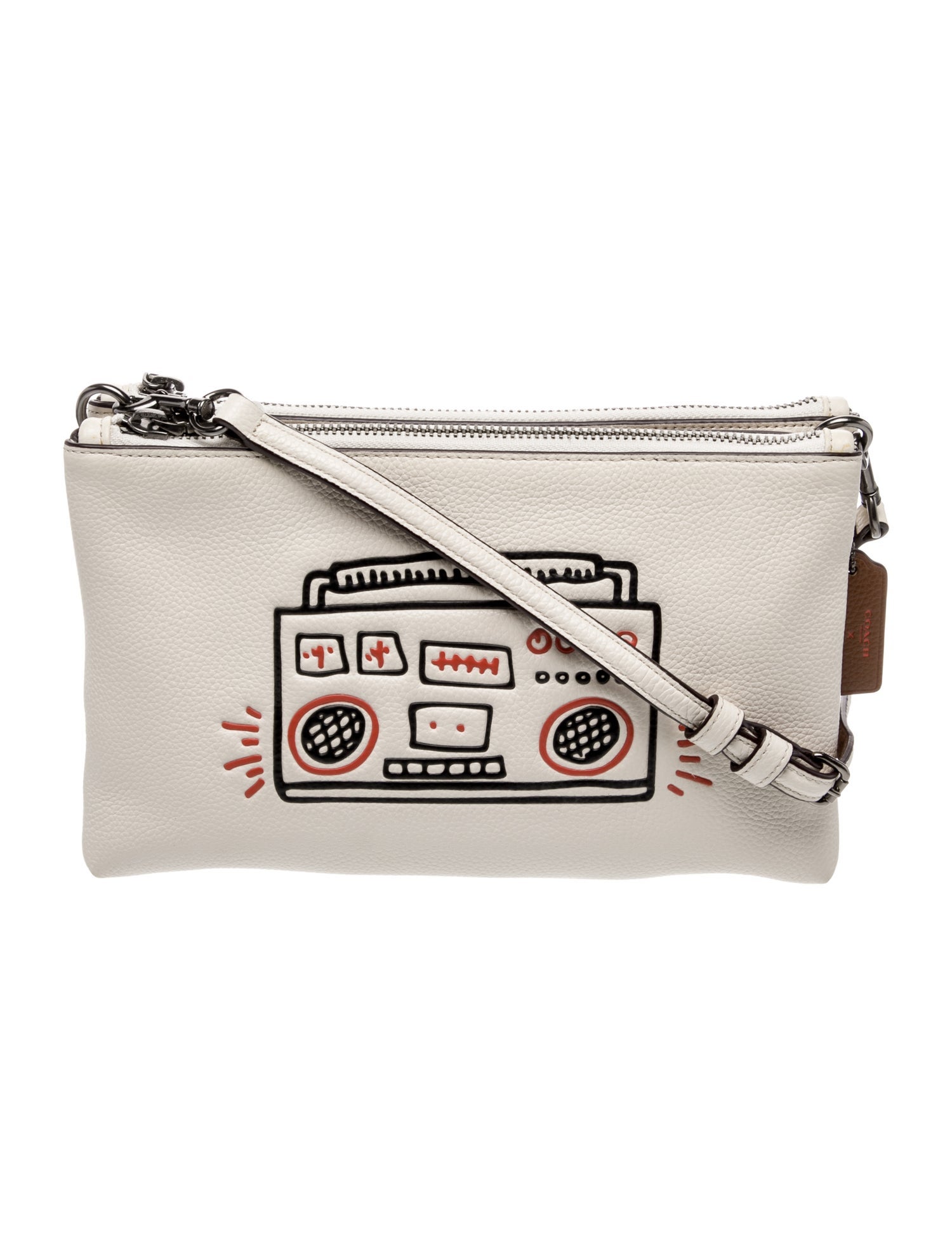 Coach x Keith Haring Leather Crossbody Bag