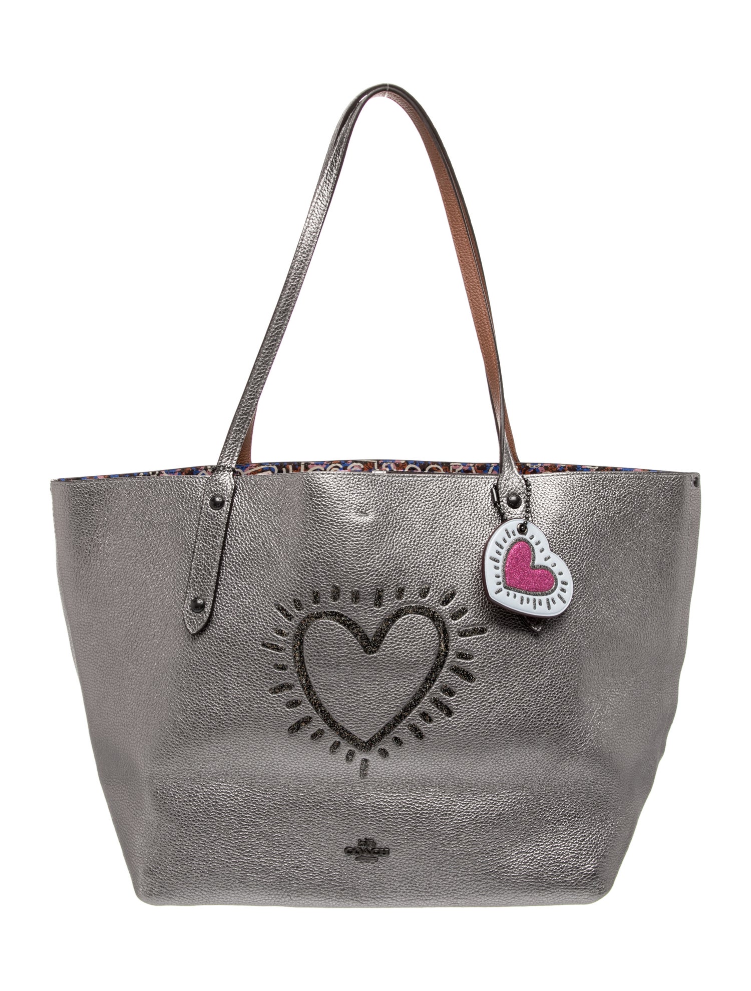 Coach x Keith Haring Leather Tote