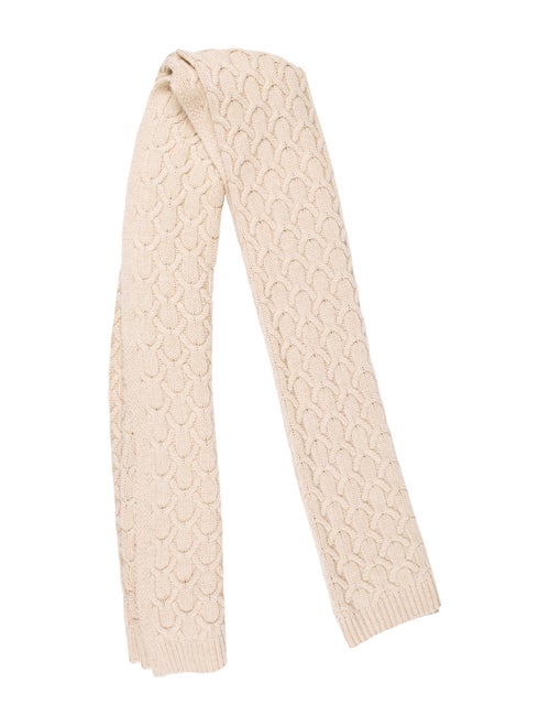 Calypso Wool & Camel Hair-Blend Scarf Tan