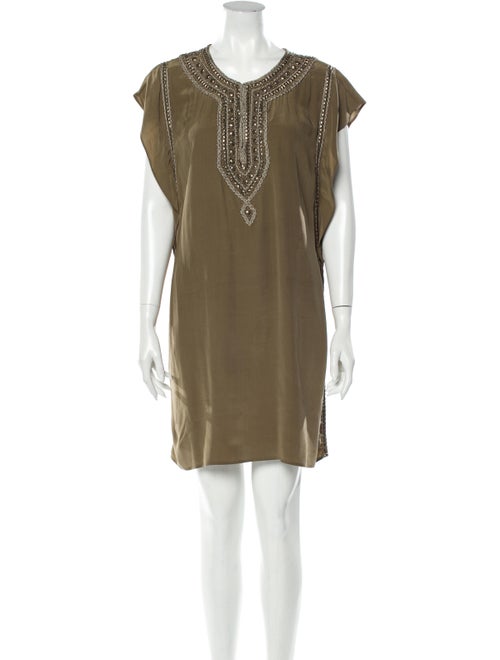 Calypso Silk Mini Dress