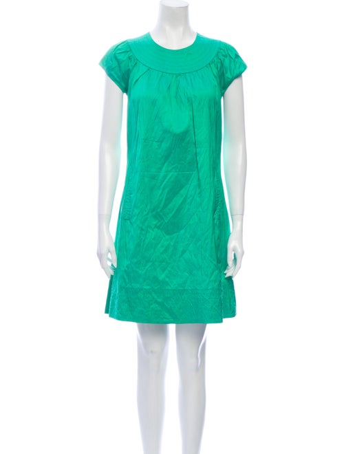 Calypso Silk Mini Dress Green