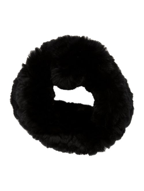 Calypso Fur Snood Black