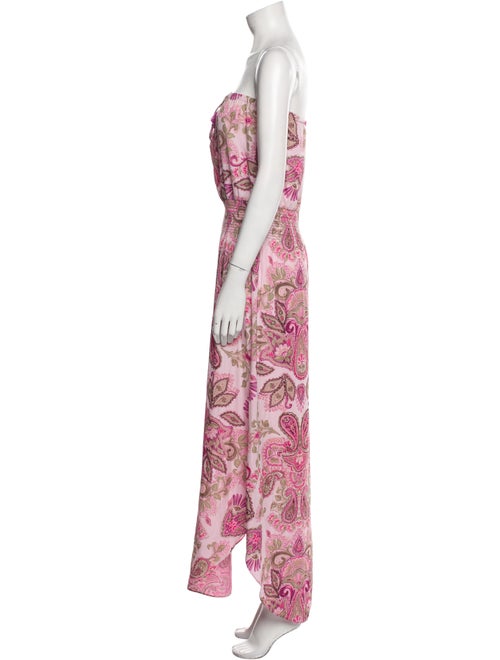 Calypso St. Barth Paisley Print Long Dress