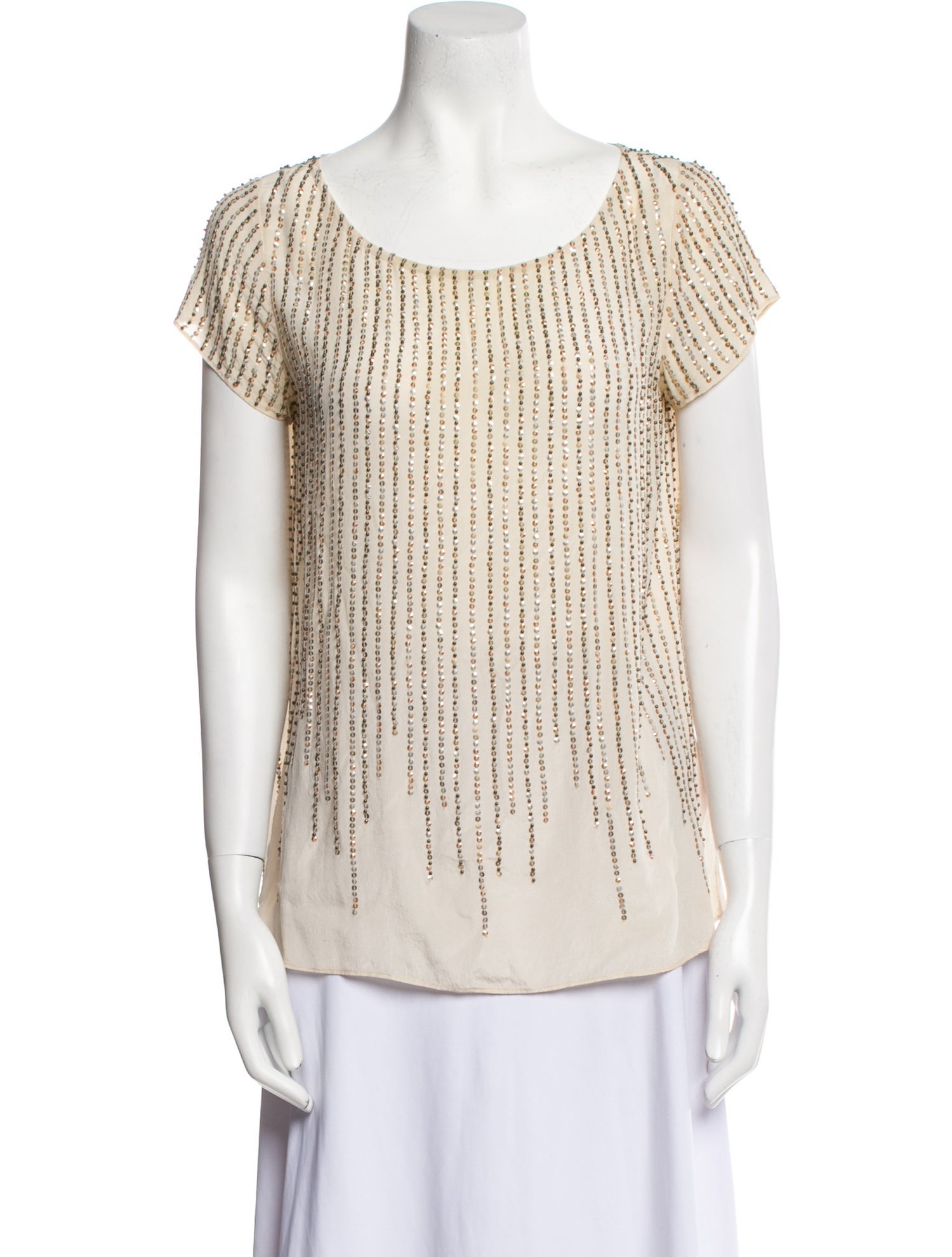 Calypso St. Barth Silk Printed Blouse