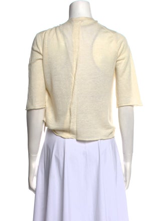 Calypso St. Barth Linen Open Front Sweater