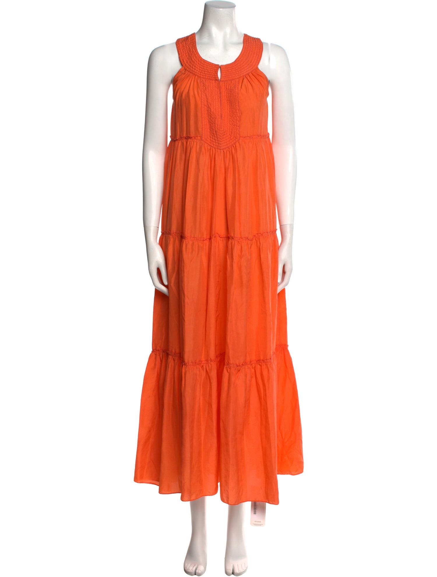 Calypso St. Barth Silk Long Dress