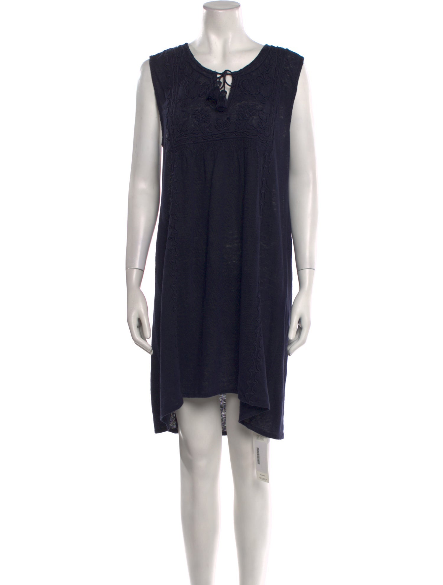 Calypso St. Barth Linen Mini Dress - Blue Dresses, Clothing - WC867141 |  The RealReal