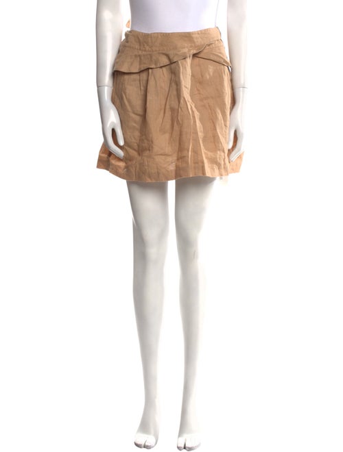 Calypso St. Barth Linen Mini Skirt