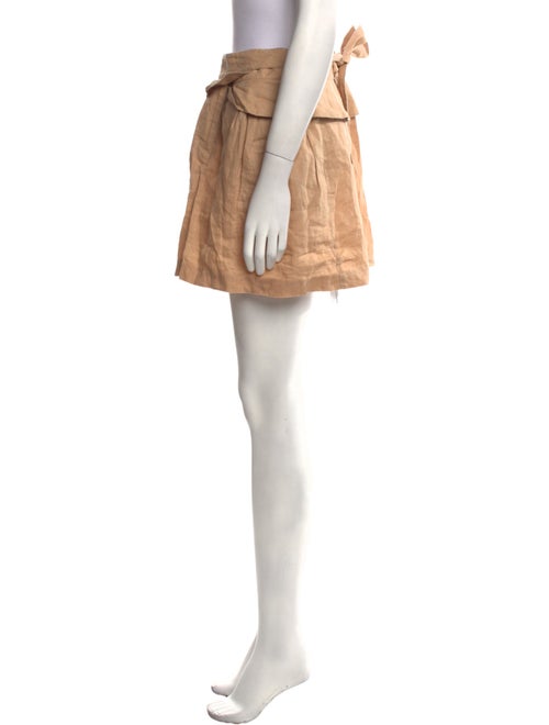 Calypso St. Barth Linen Mini Skirt