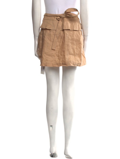 Calypso St. Barth Linen Mini Skirt