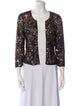 Calypso St. Barth Mesh Printed Evening Jacket