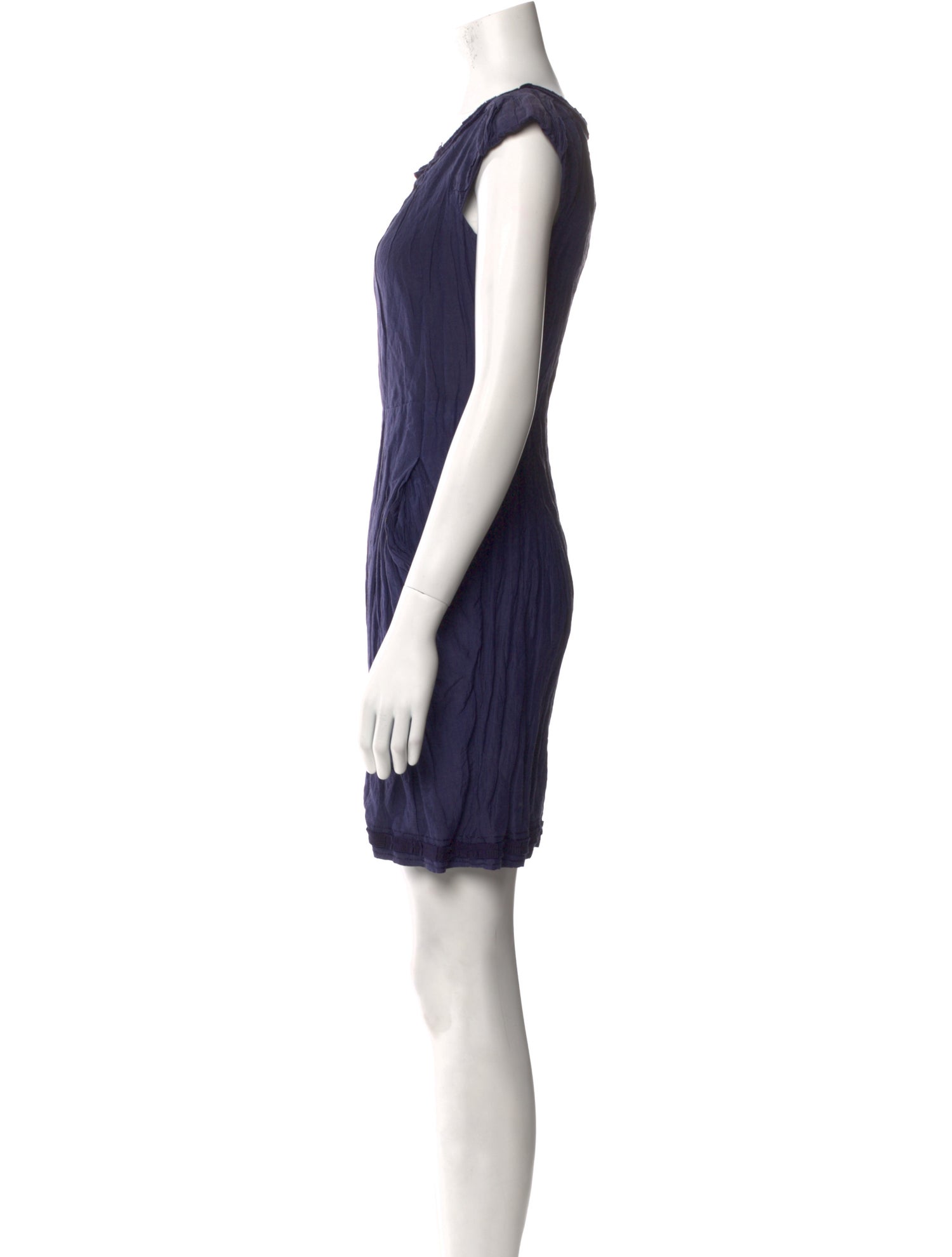 Calypso St. Barth Scoop Neck Mini Dress