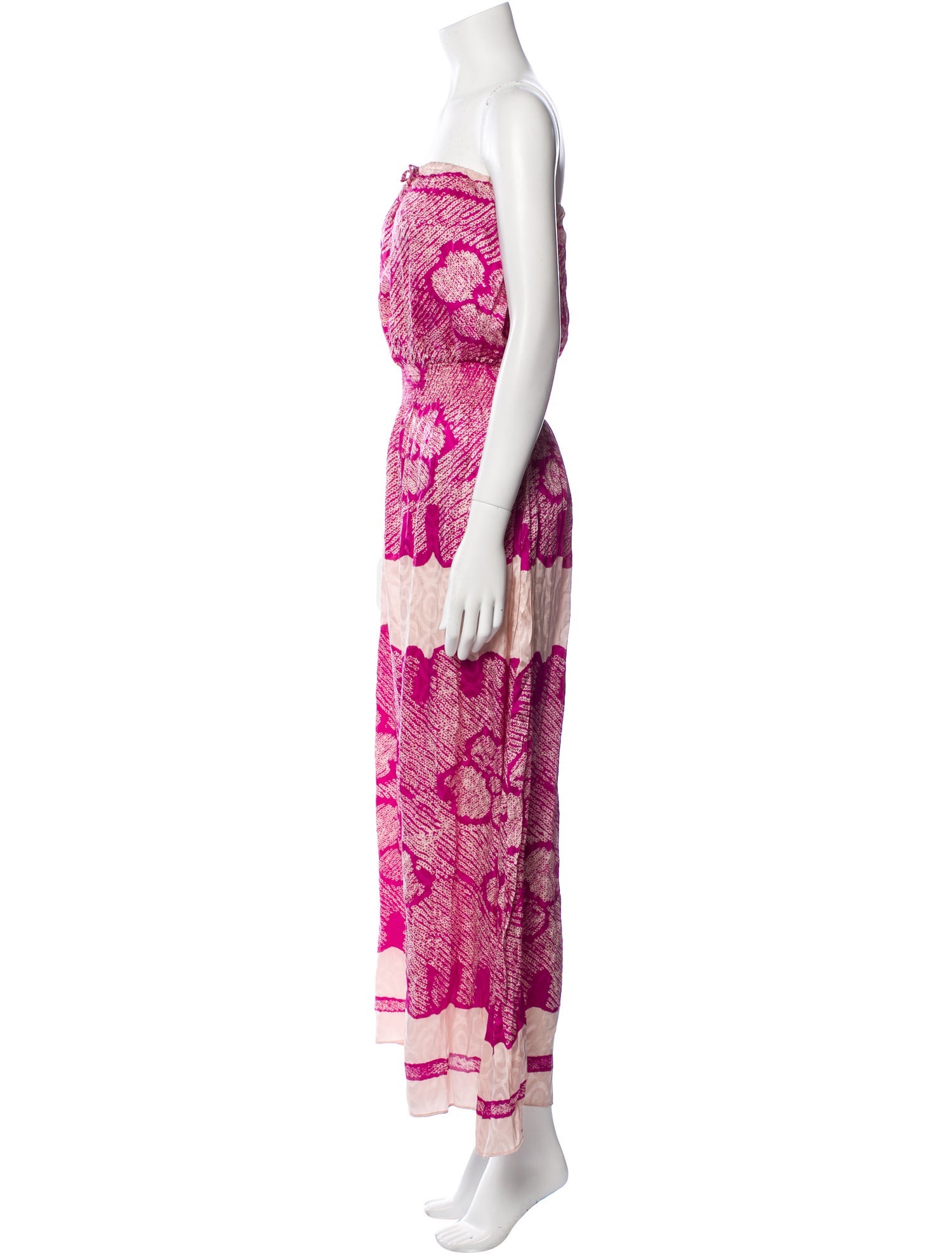 Calypso St. Barth Silk Long Dress