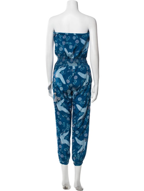 Calypso St. Barth Silk Printed Sweatpants
