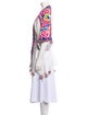 Calypso St. Barth Printed Tassel Accents Robe