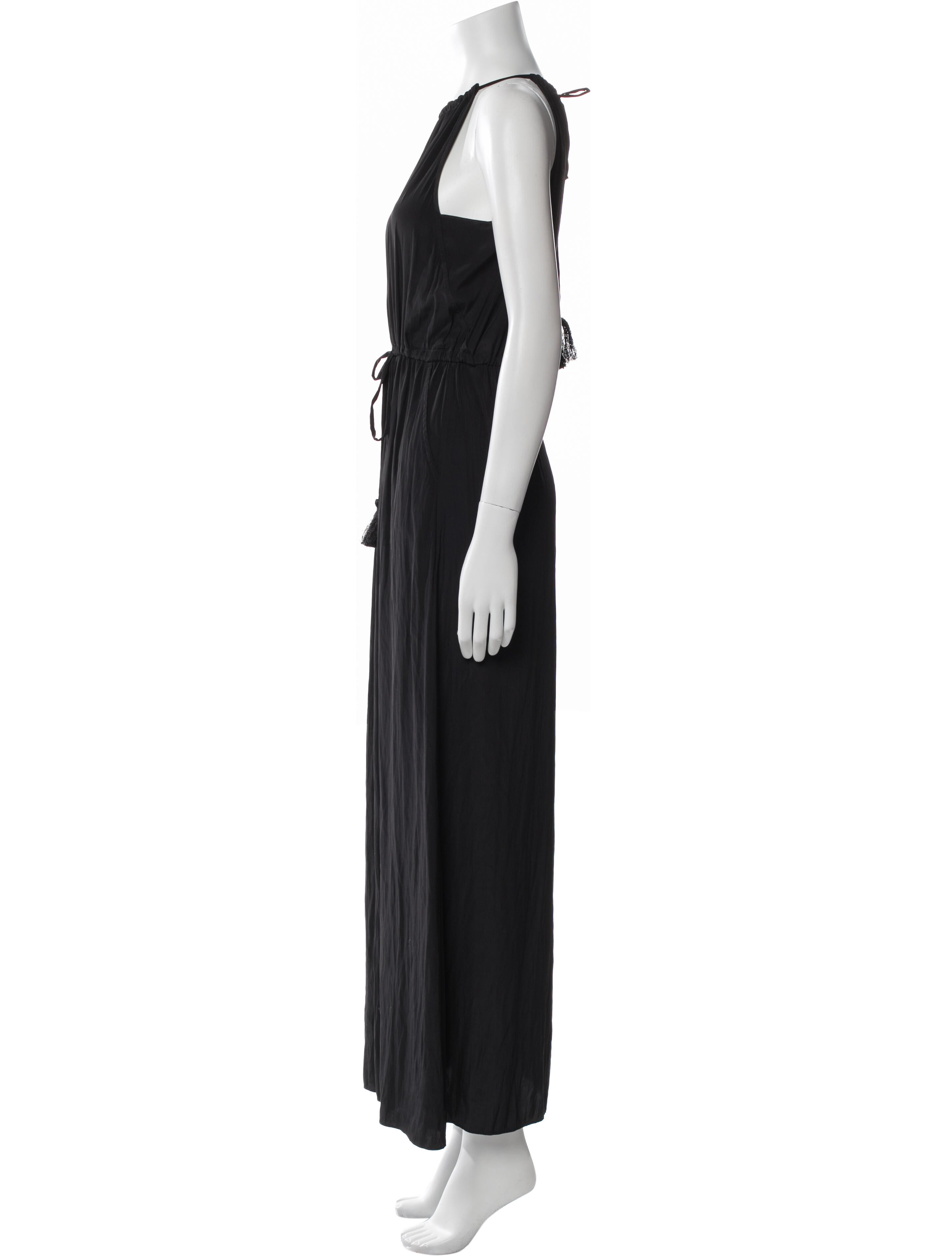 Calypso St. Barth Crew Neck Long Dress