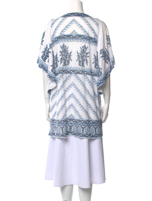 Calypso St. Barth Linen Printed Tunic