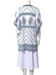 Calypso St. Barth Linen Printed Tunic