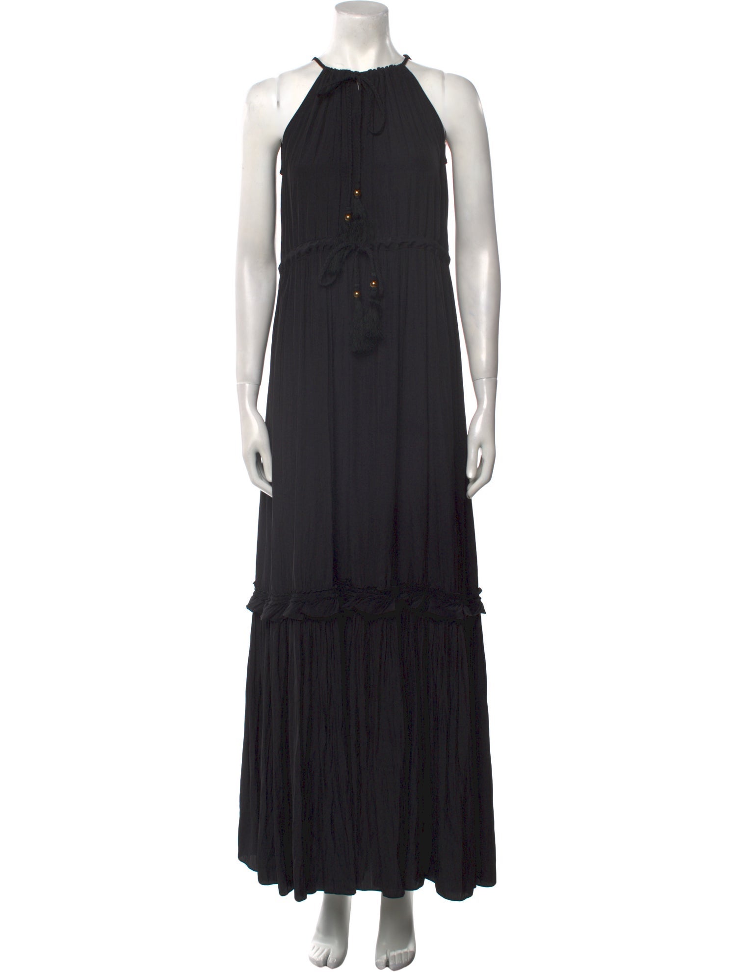 Calypso St. Barth Halterneck Long Dress