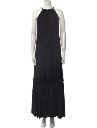 Calypso St. Barth Halterneck Long Dress