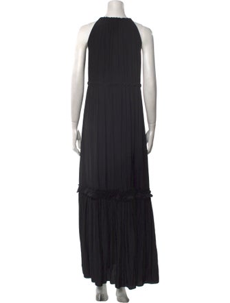 Calypso St. Barth Halterneck Long Dress