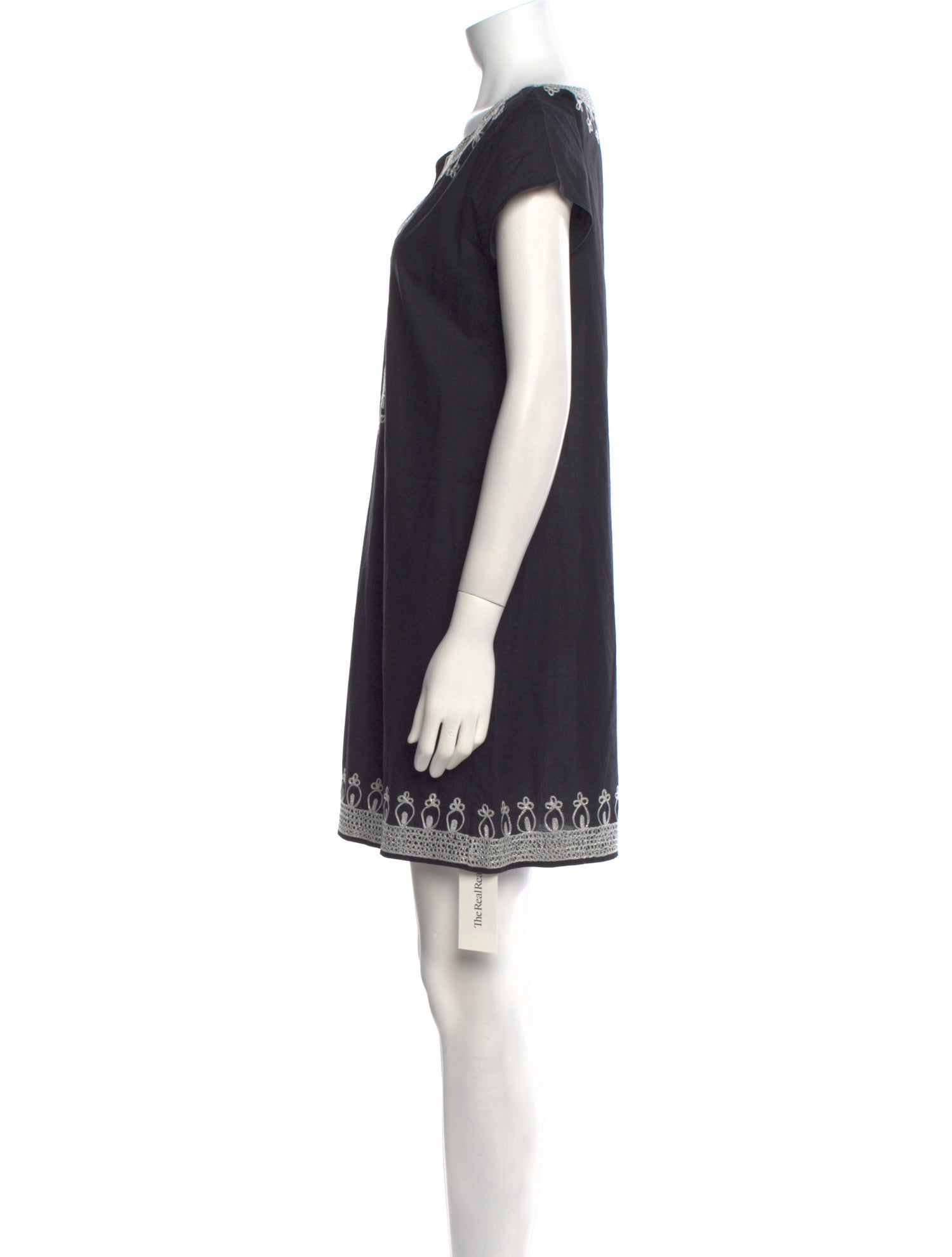 Calypso St. Barth V-Neck Mini Dress