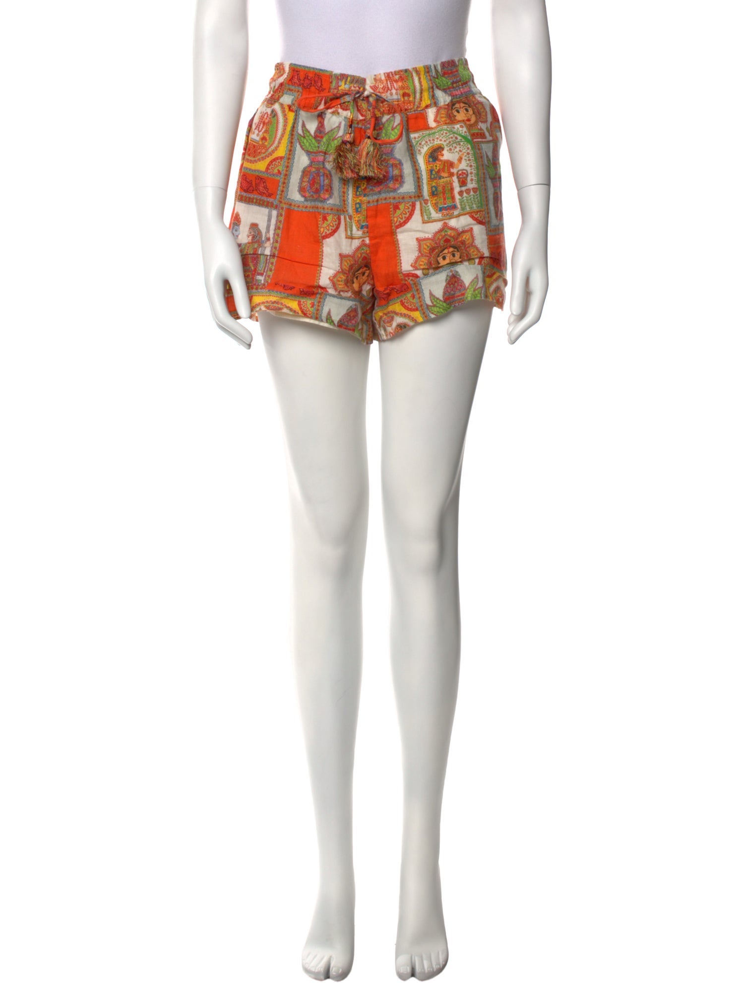 Calypso St. Barth Linen Mini Shorts