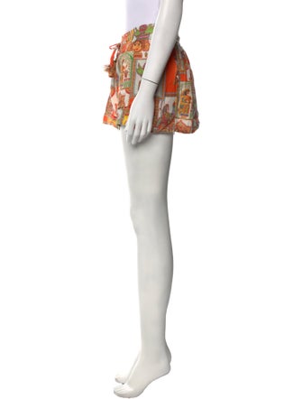 Calypso St. Barth Linen Mini Shorts