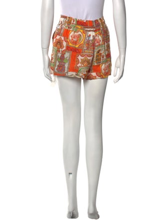 Calypso St. Barth Linen Mini Shorts