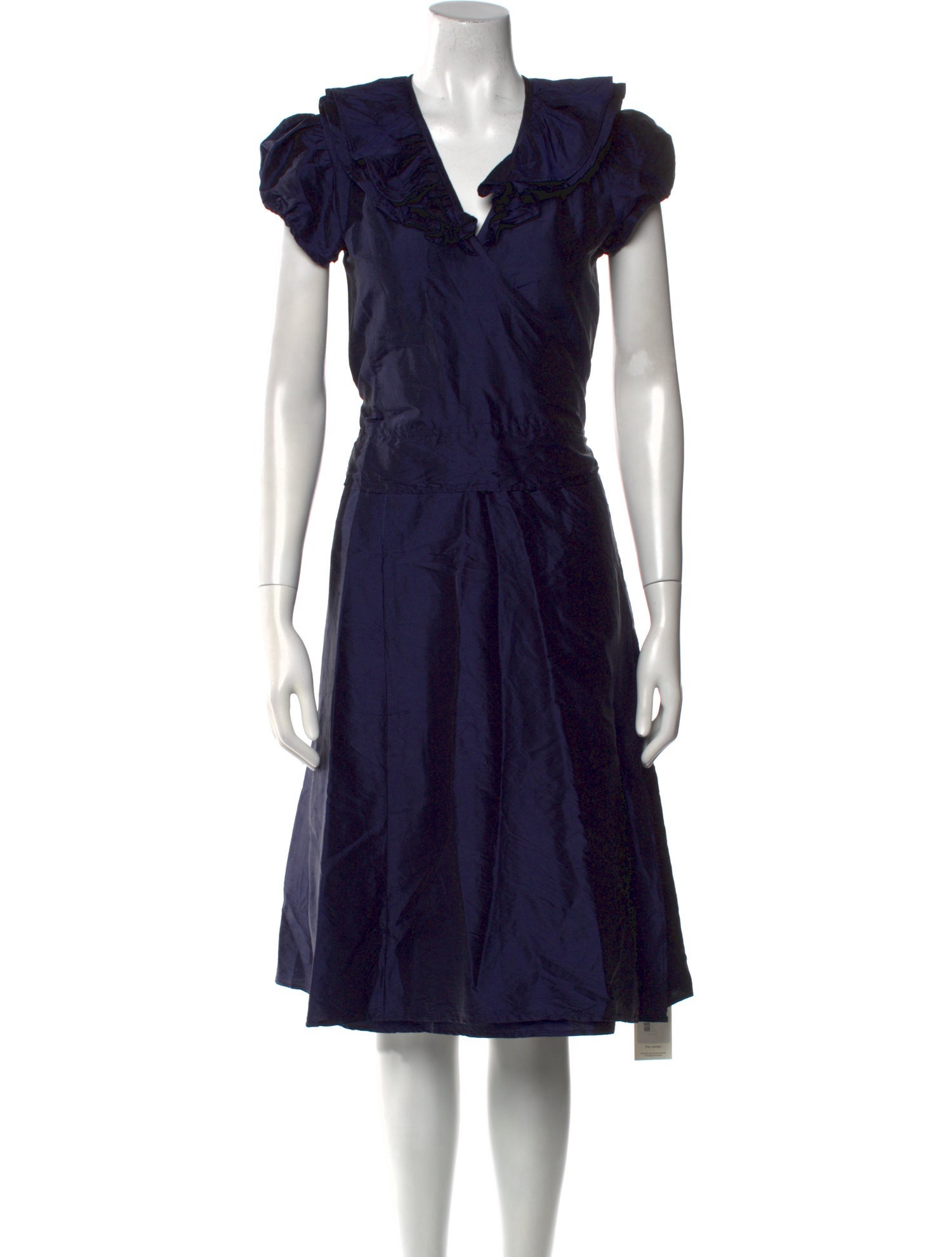 Calypso St. Barth Silk Knee-Length Dress w/ Tags