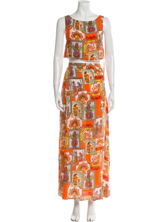 Calypso St. Barth Printed Skirt Set