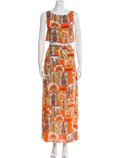 Calypso St. Barth Printed Skirt Set