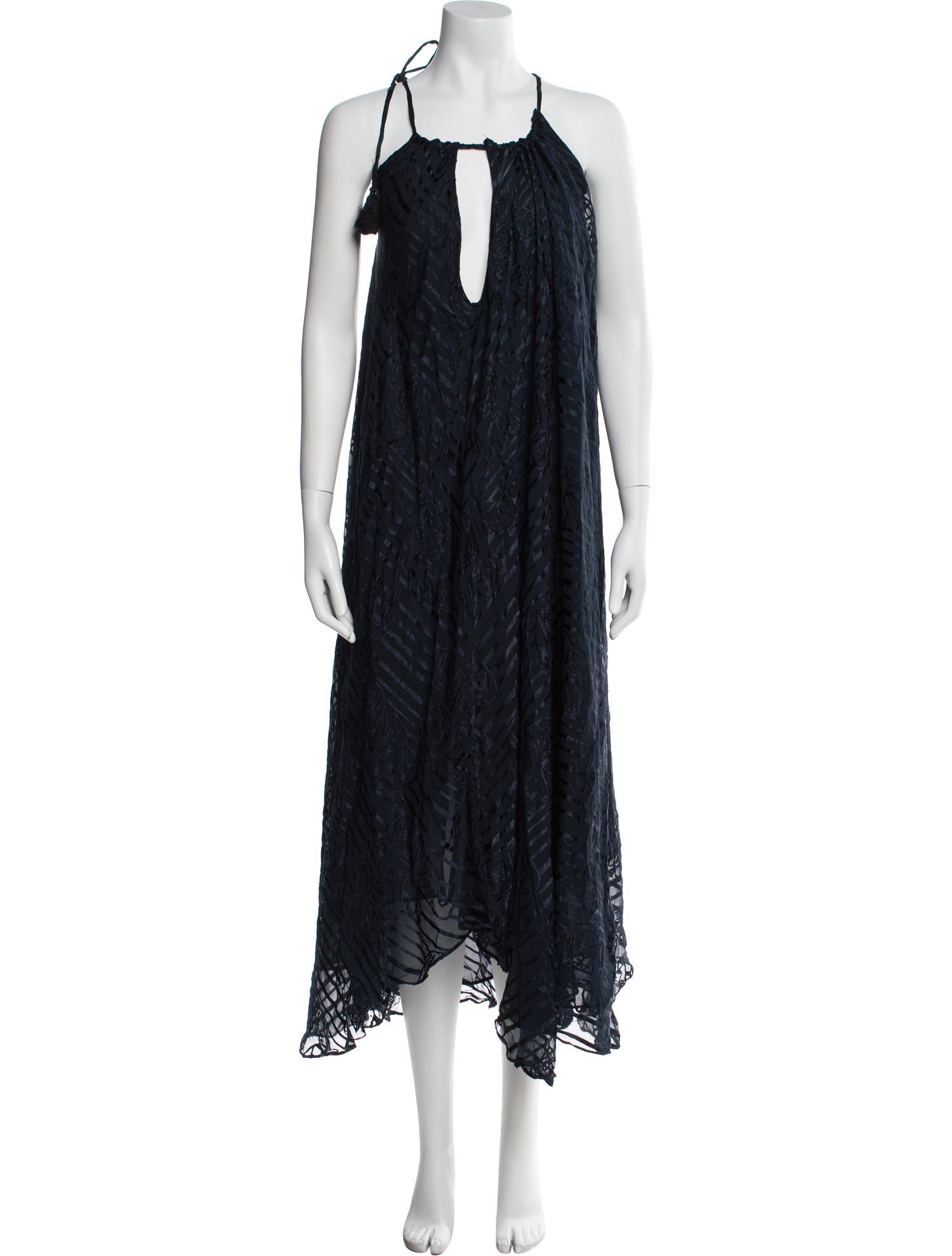 Calypso St. Barth Halterneck Long Dress