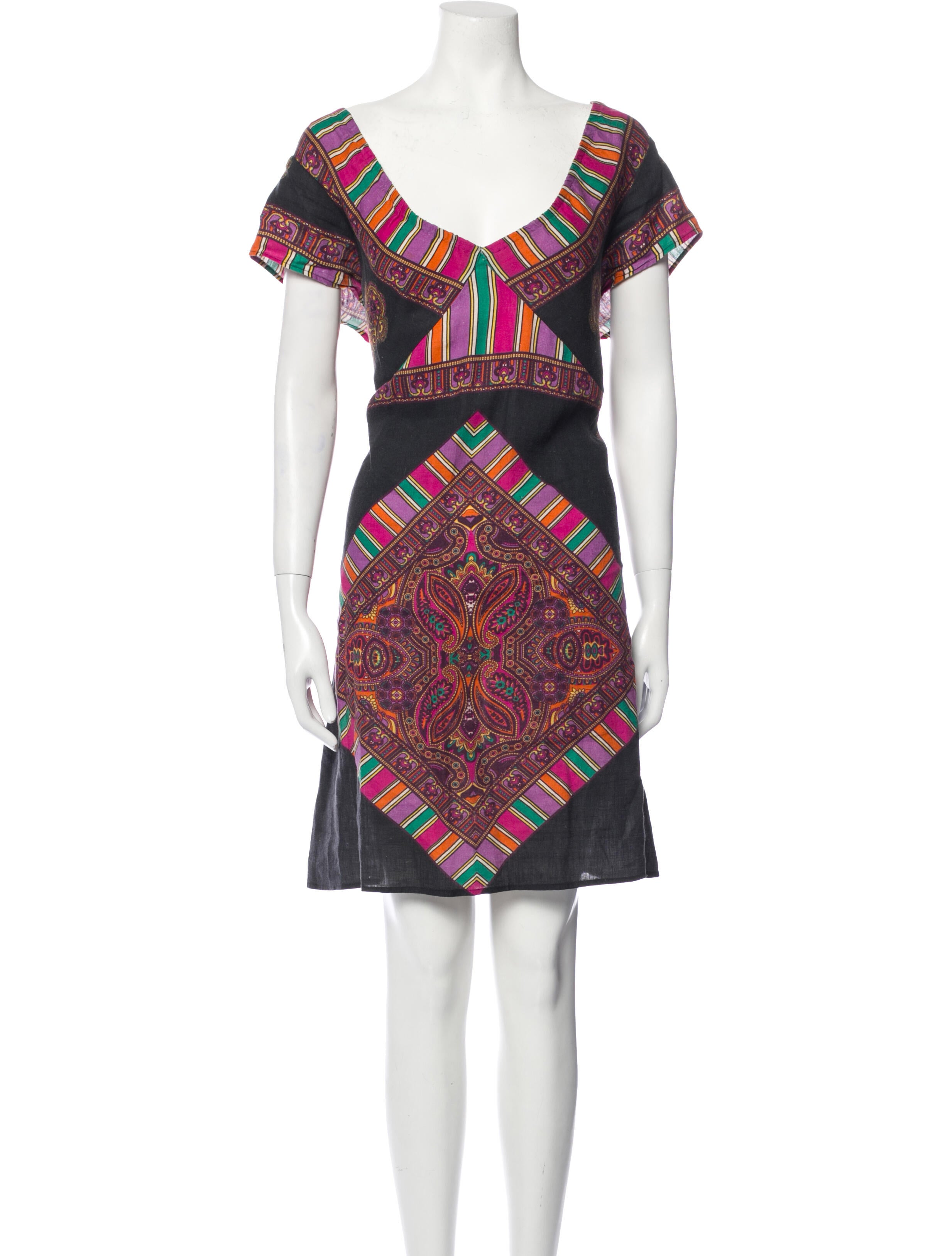 Calypso St. Barth Linen Mini Dress