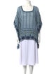 Calypso St. Barth Striped Scoop Neck Sweater