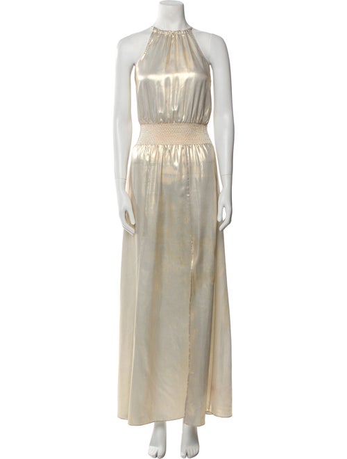 Calypso St. Barth Halterneck Long Dress
