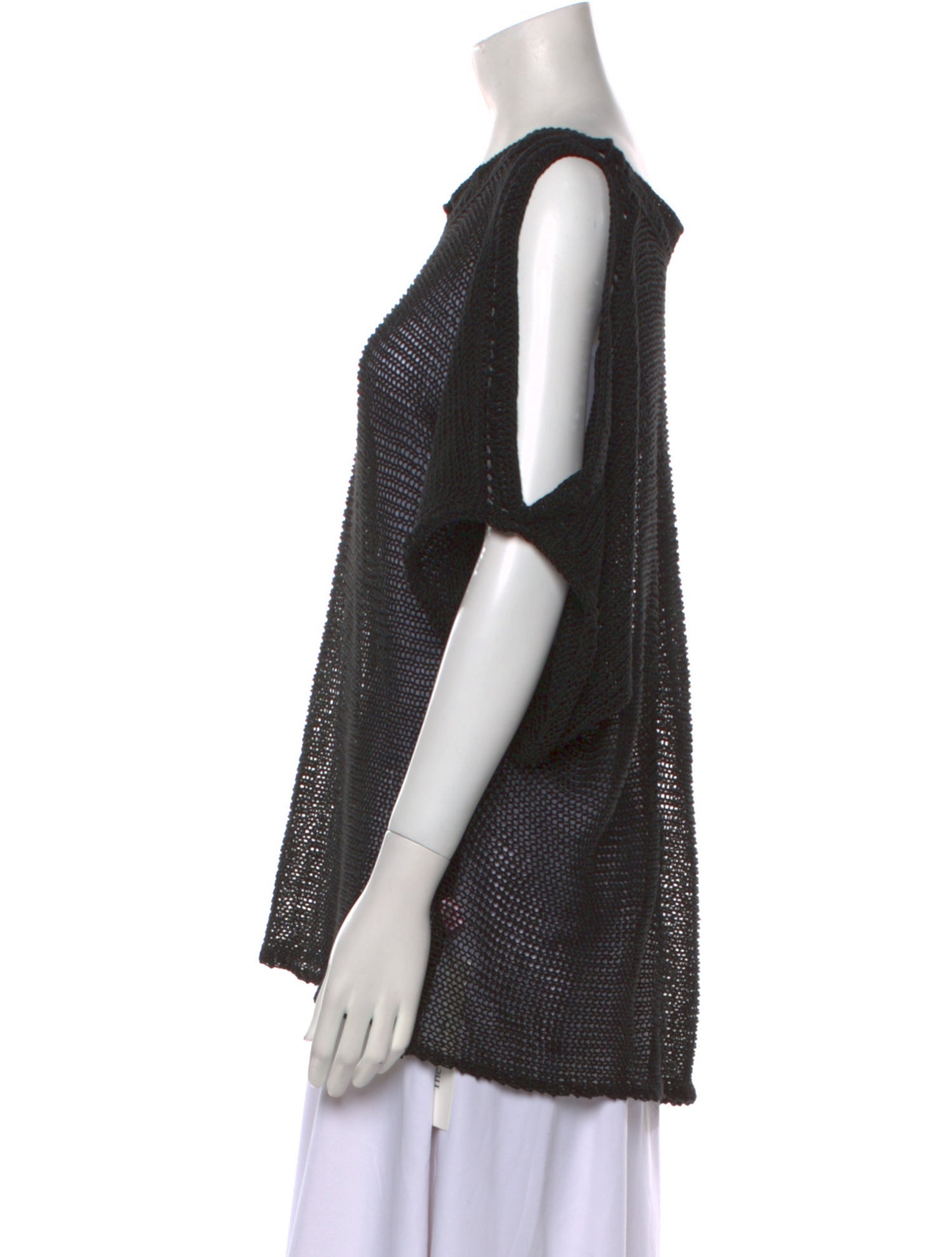 Calypso St. Barth Linen Bateau Neckline Sweater