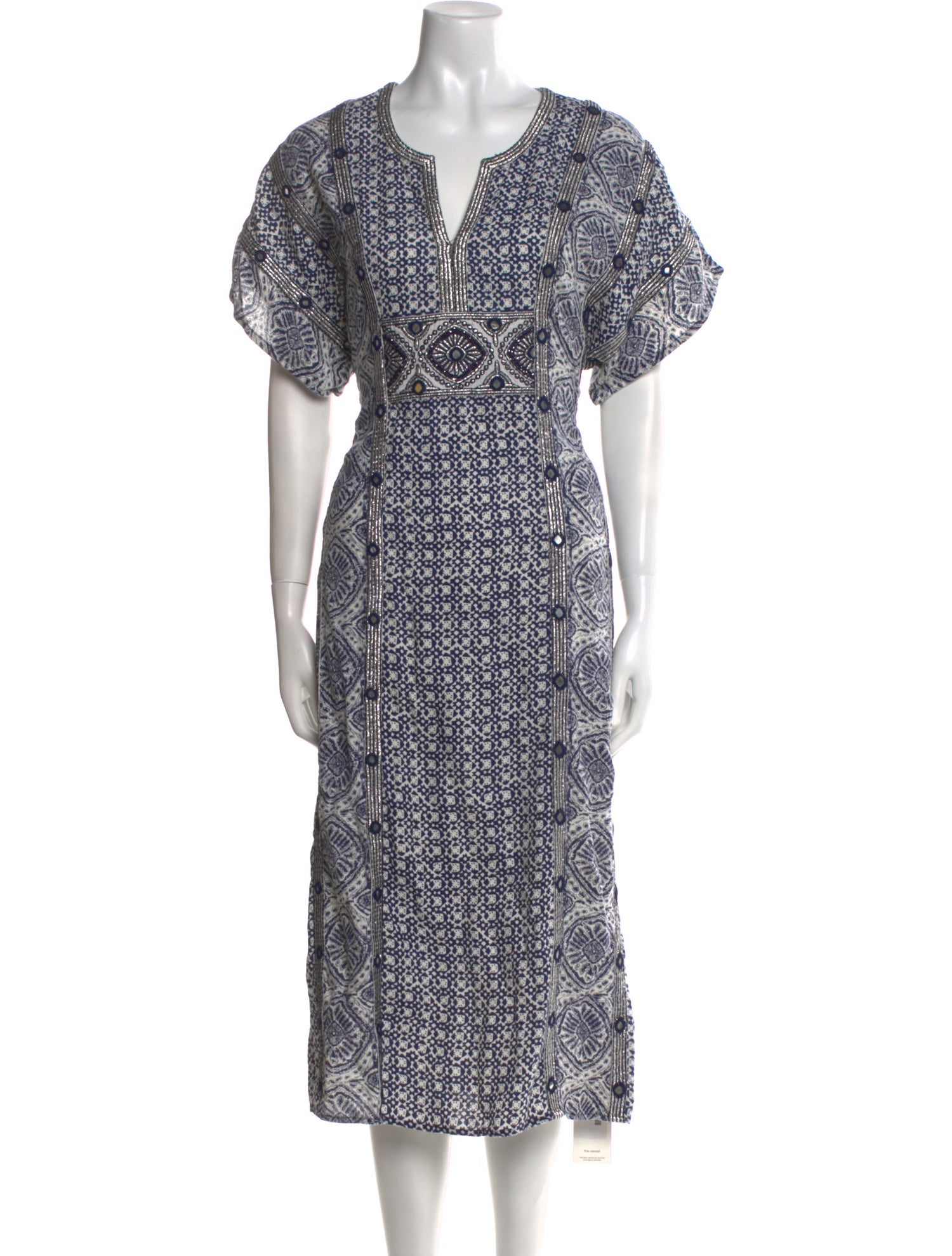 Calypso St. Barth Linen Long Dress